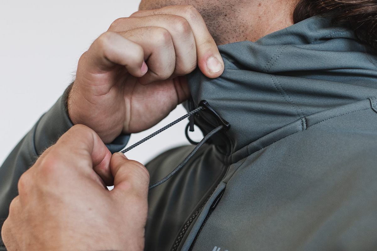 Nobull Softshell Men's Jackets Olive | Australia (IQ4613)